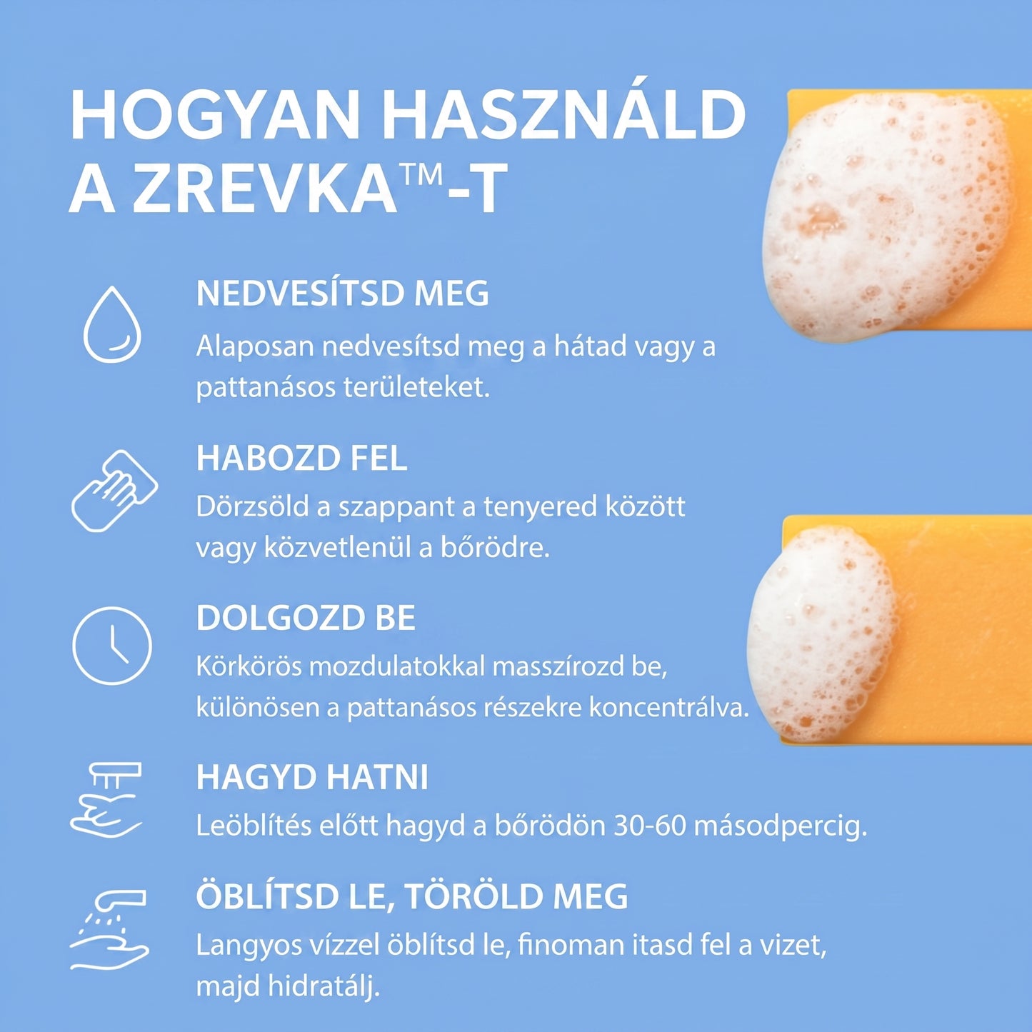 Zrevka – Természetes akne elleni szappan